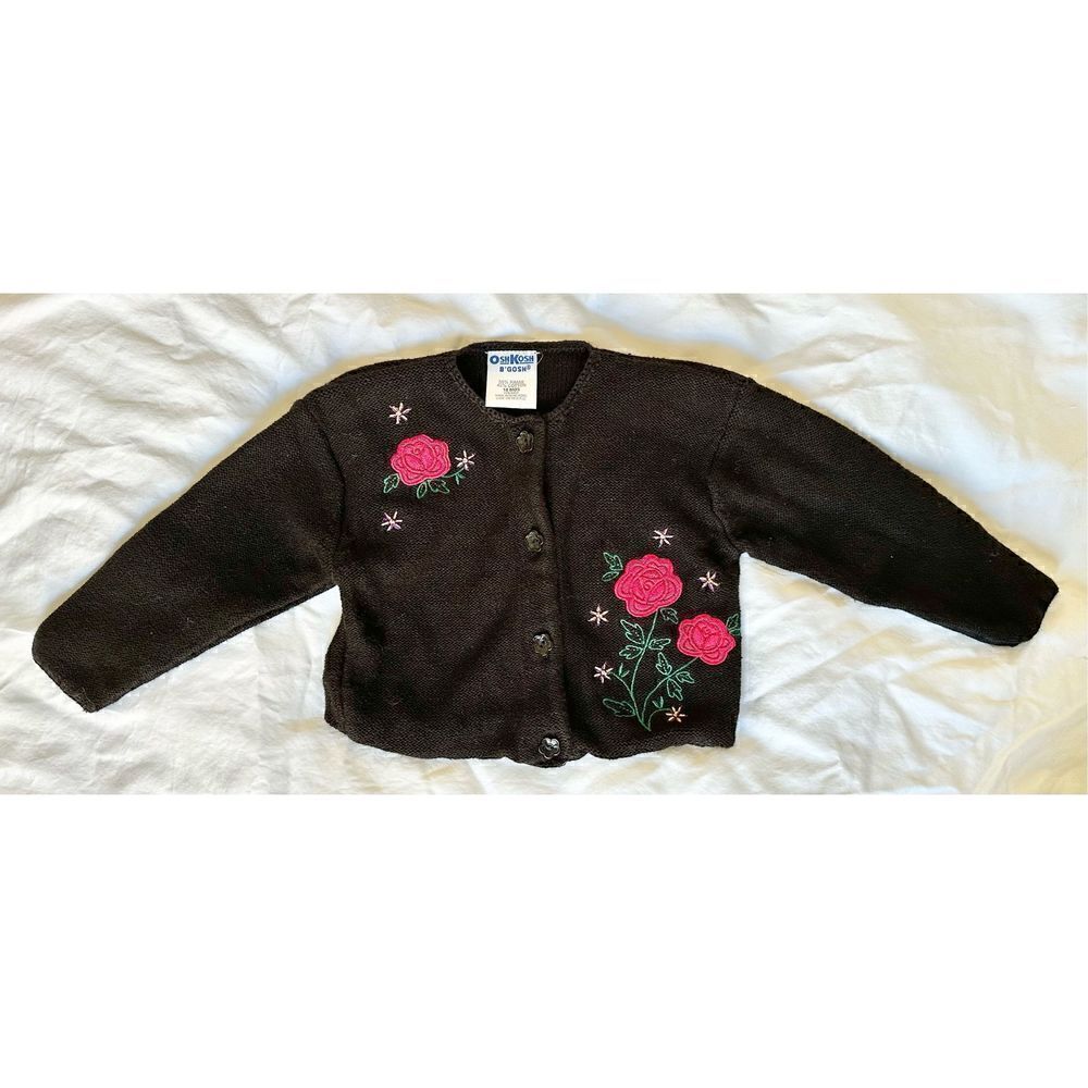Baby’s Oshkosh Cotton Cardigan, 18m